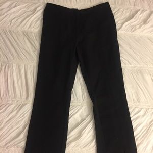 Anthrpologie Black Cigarette Pants